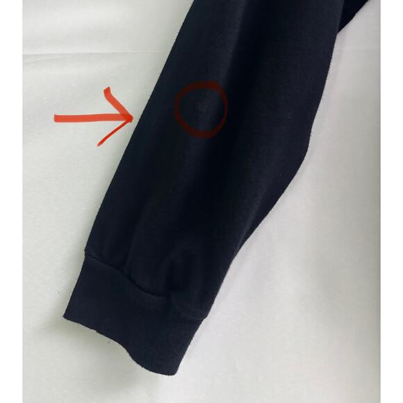 Victoria’s Secret PINK Rainbow Sequin Logo Cotton Campus Tee Sleeve Shirt Size M - Picture 6 of 9